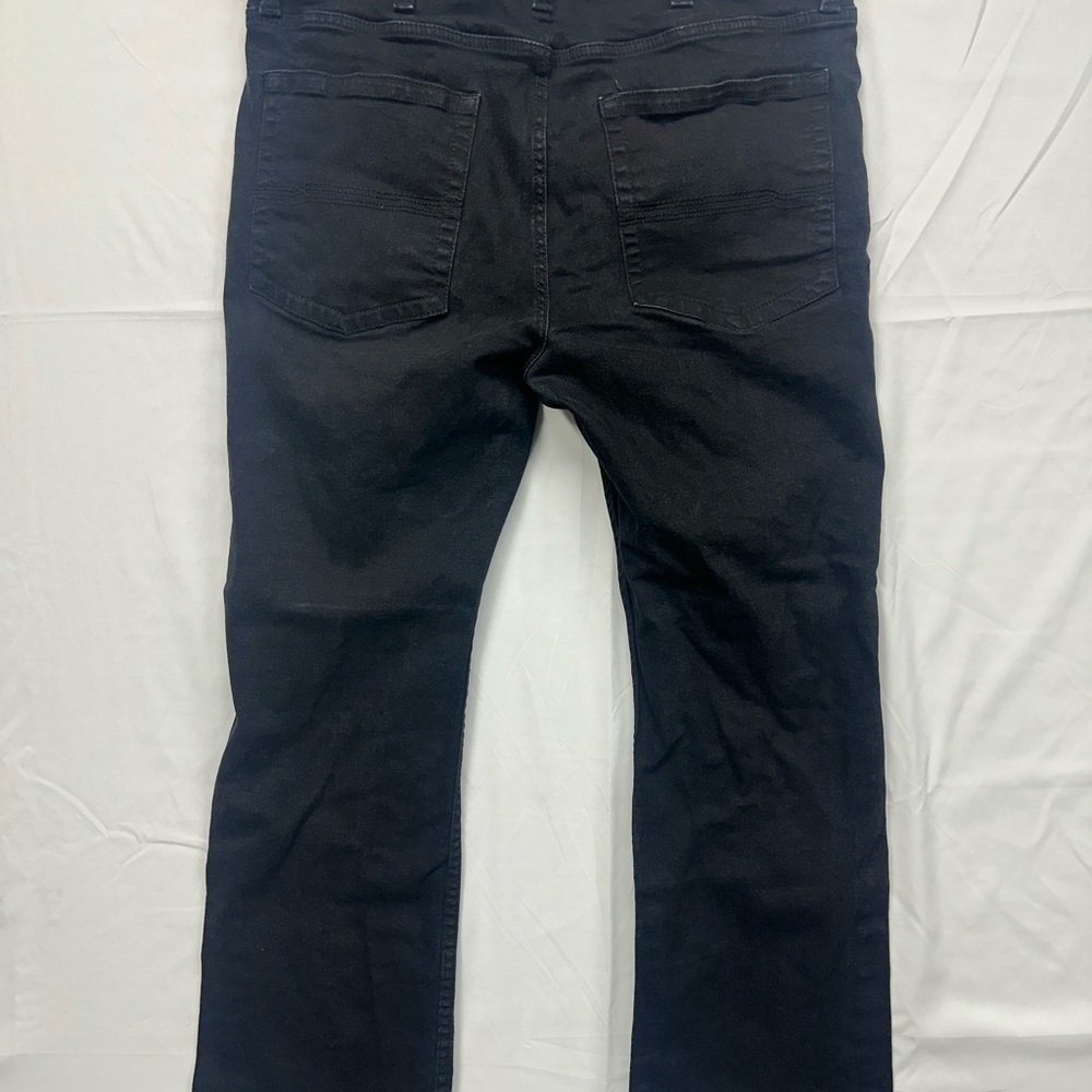 Cody James Black Jeans Men’s 40x32 Straight Fit Western Workwear - Picture 5 of 7